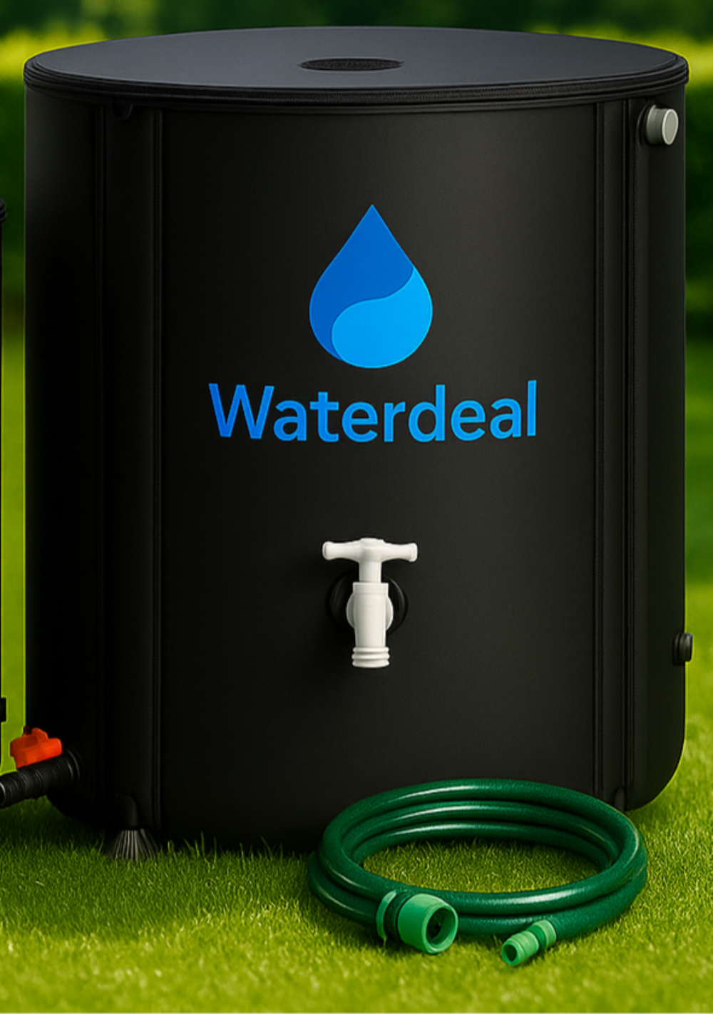 AquaFold 500L | Faltbare Regentonne + Gratis Zubehör | Wasser Deal