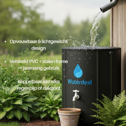 AquaFold 100L regenton tuin