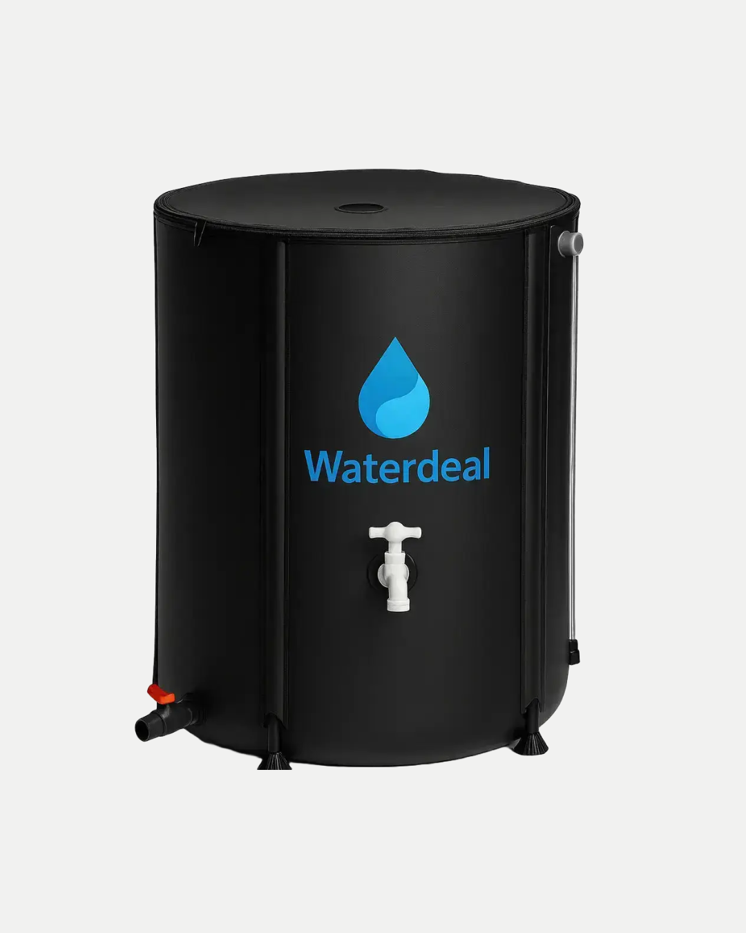 AquaFold 380 liter regenton – groot model met aftapkraan en overloopaansluiting