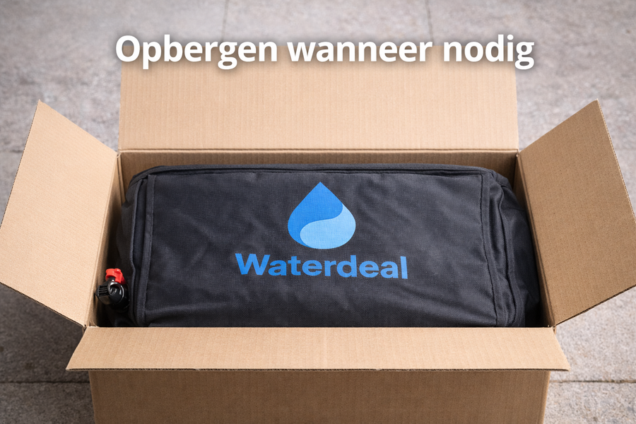 Opvouwbare Regenton 100L | Waterdeal AquaFold